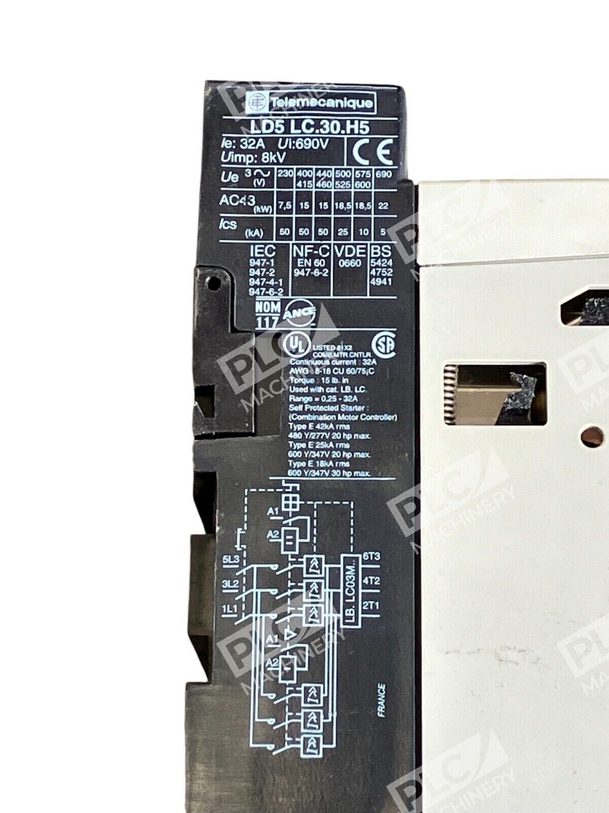 Square D Telemecanique 32A Motor Starter LD5 LC.30.H5 - Image 4