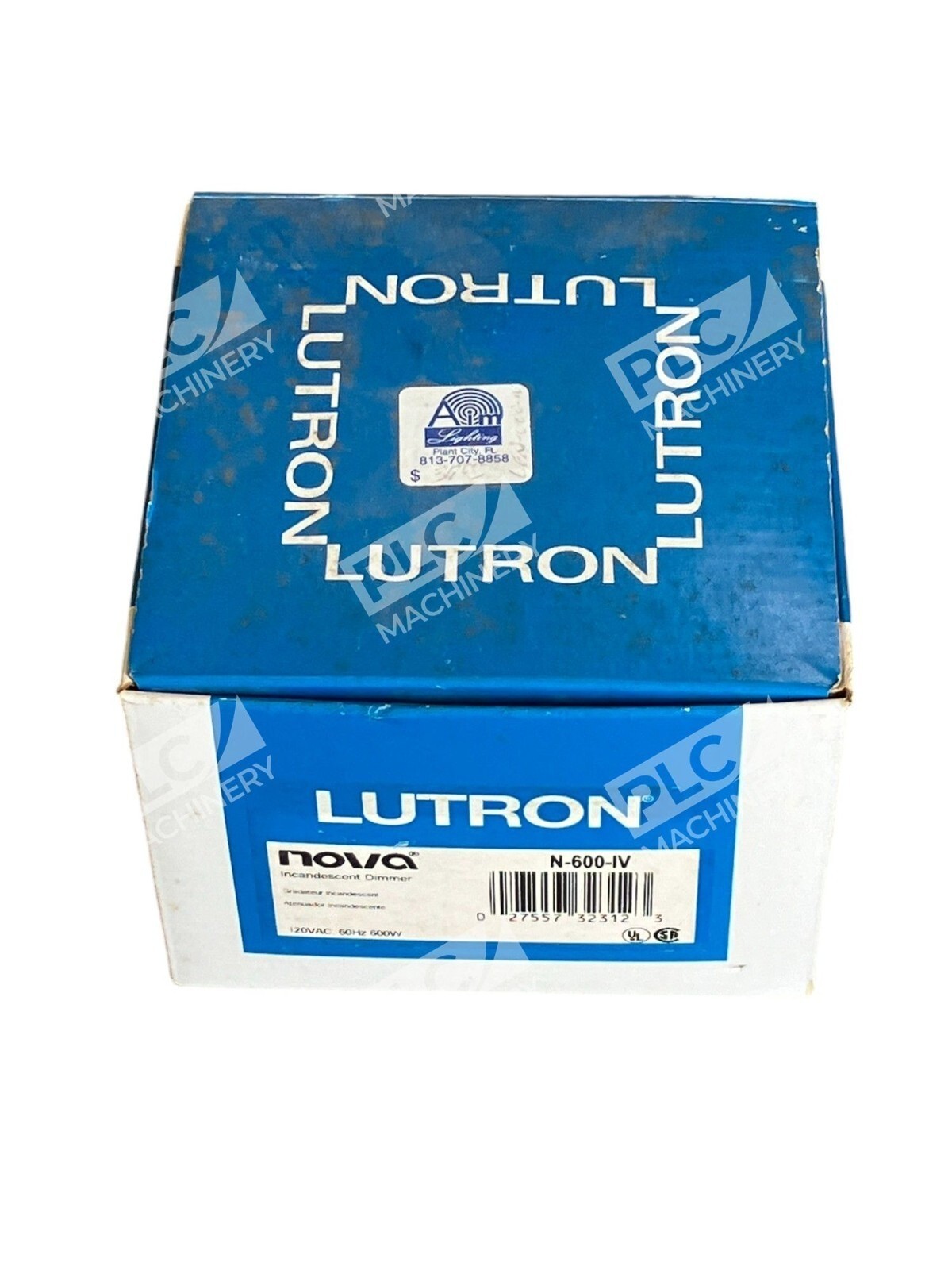 Lutron N-600-IV - Lutron Nova Incandescent Dimmer 120VAC 60Hz 600W N-600-IV