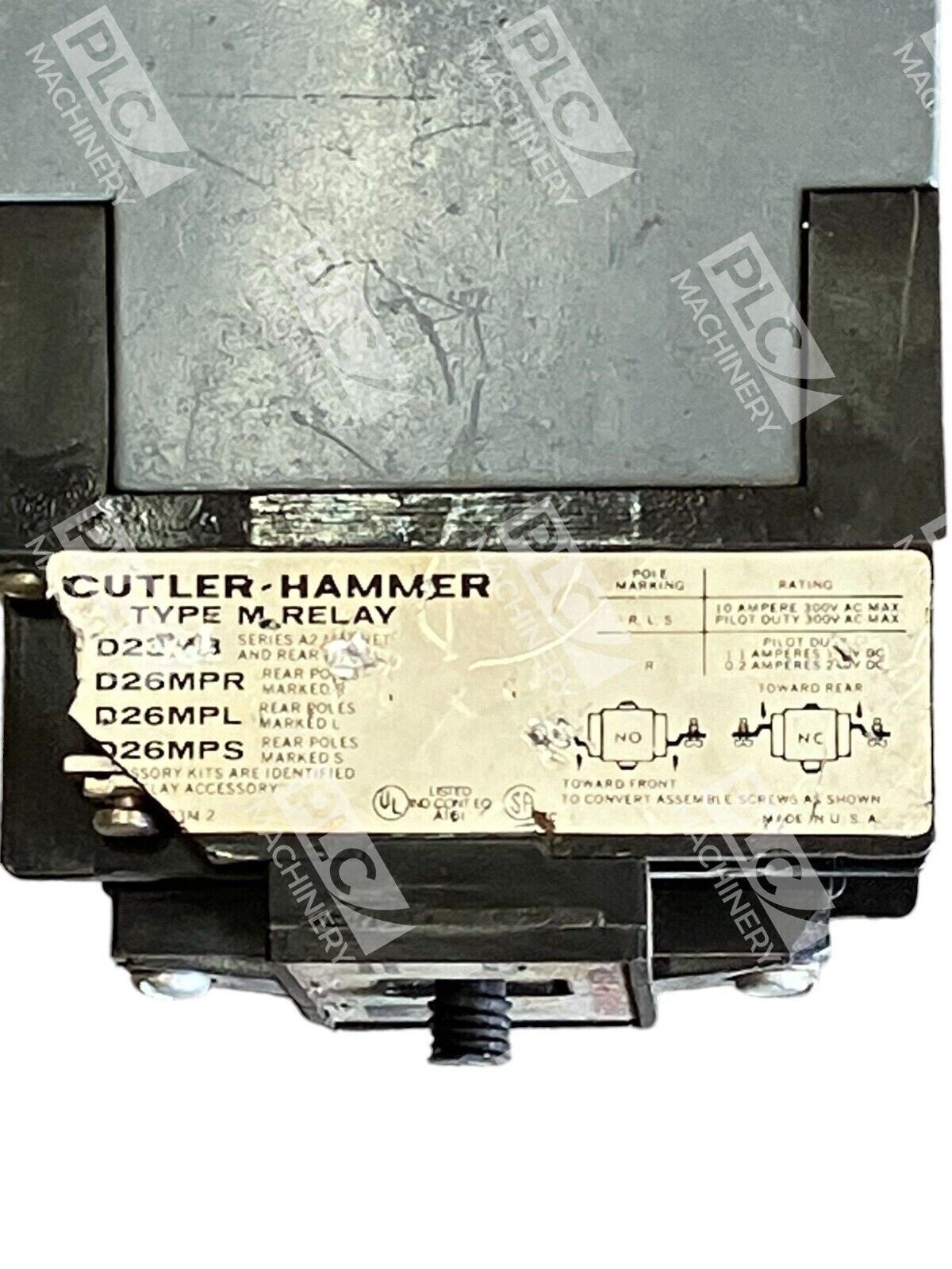 Cutler Hammer D26MB Type M Relay - Image 3