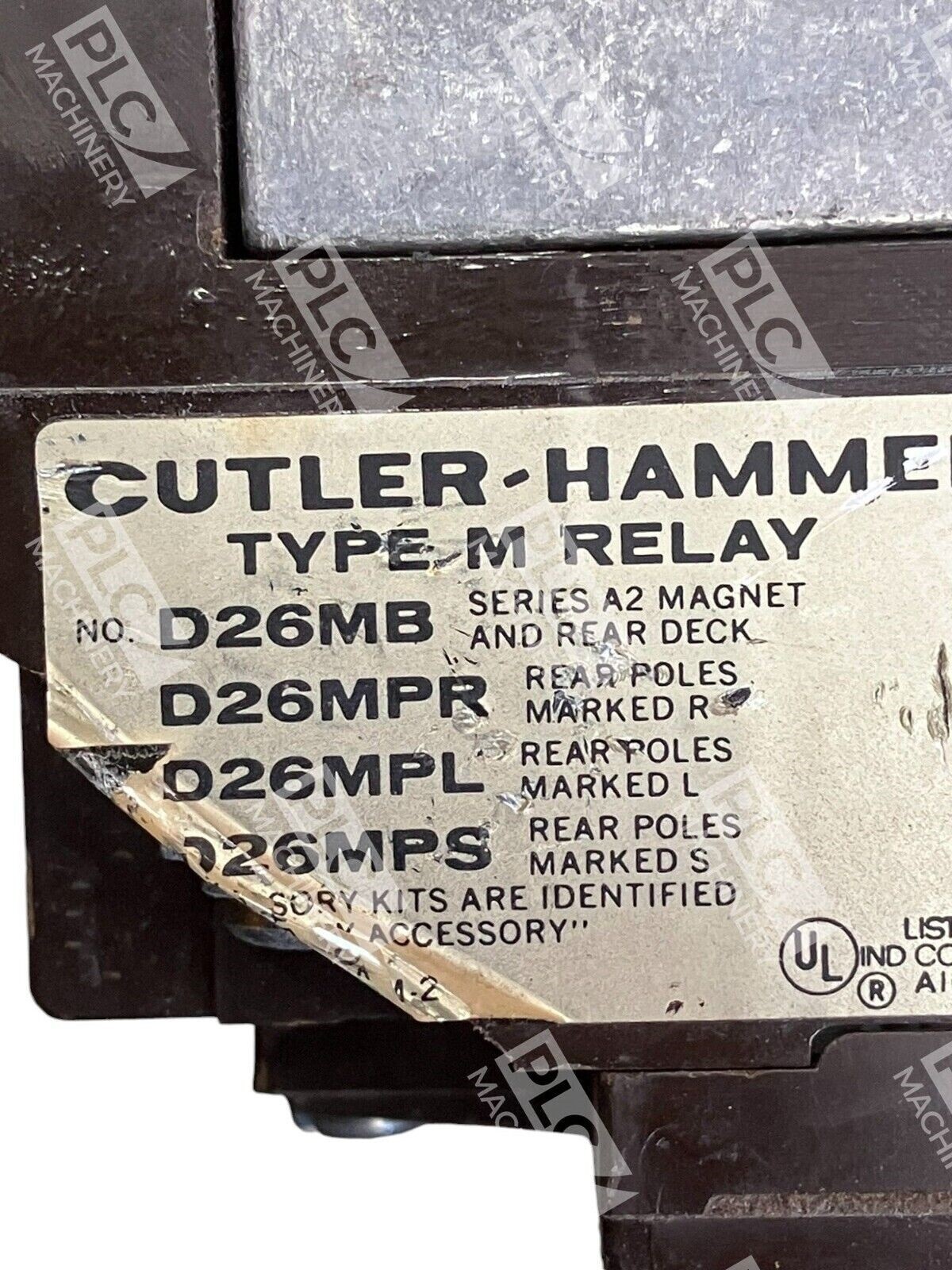 Cutler Hammer D26MB Type M Relay - Image 4