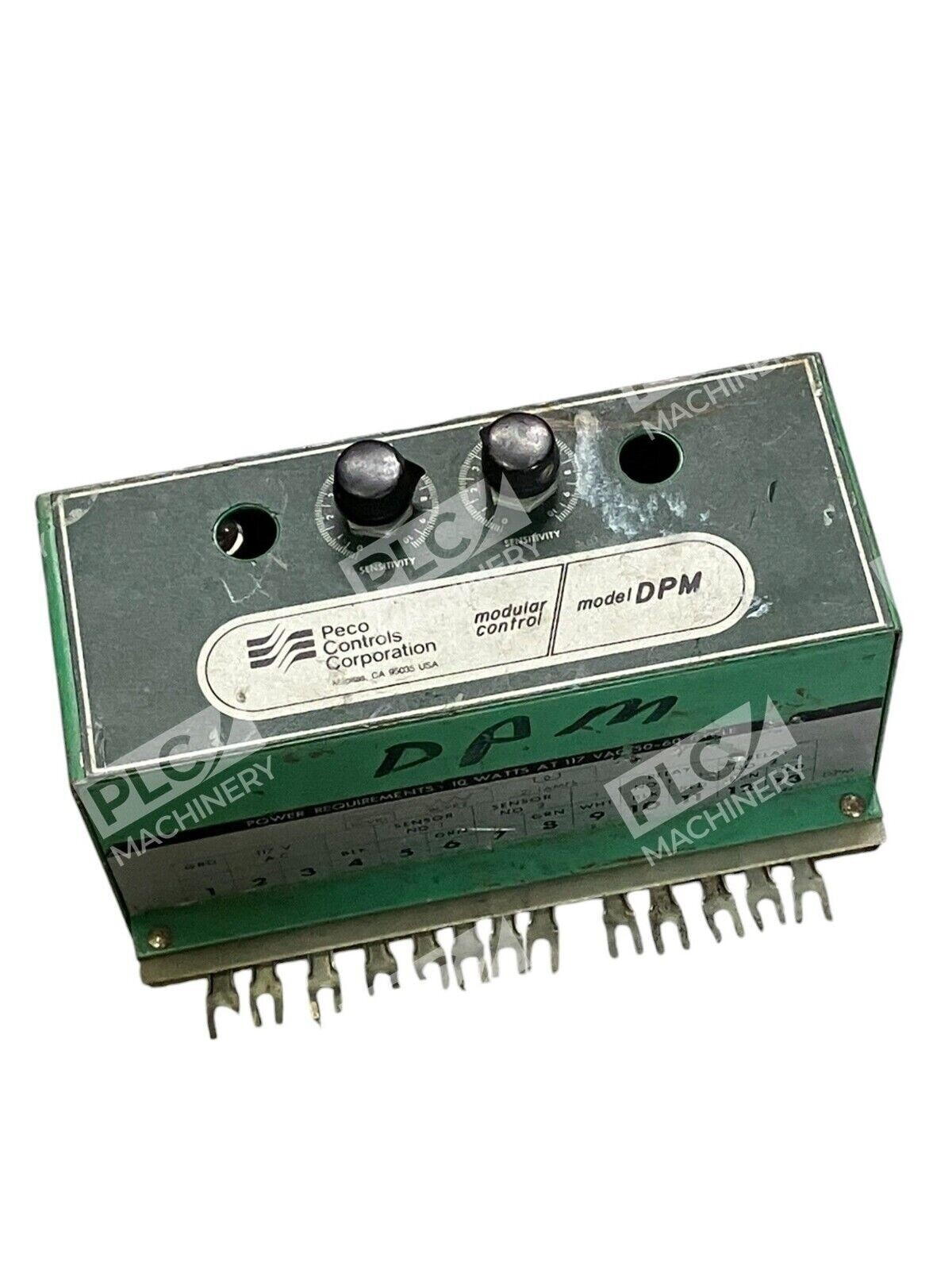 Peco DPM - Peco Controls Corporation DPM C3064 3207