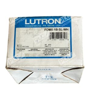 Lutron FOMX-1B-SL-WH - Lutron Wall Switch FOMX-1B-SL-WH
