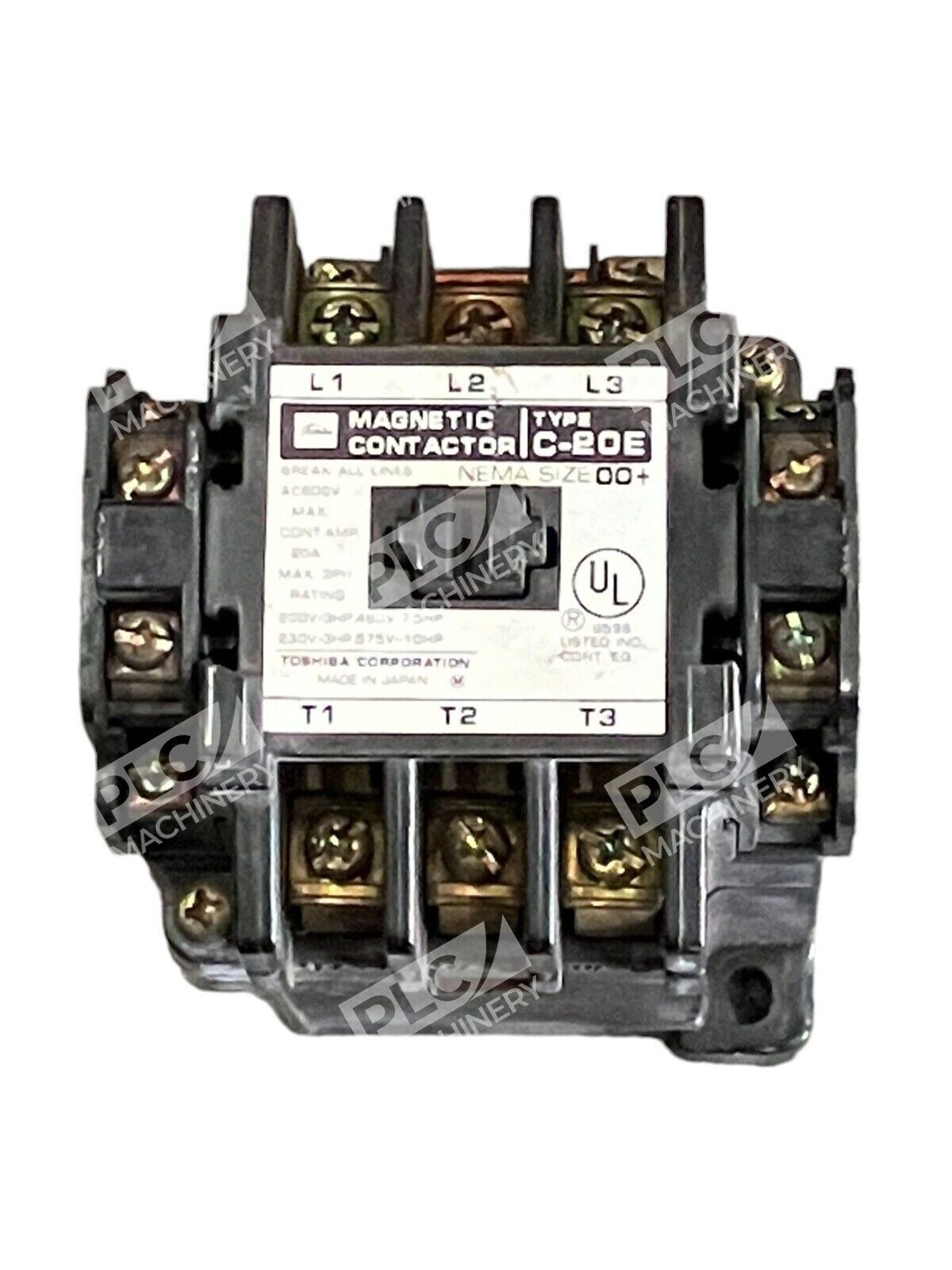 Toshiba C-20E - Toshiba Magnetic Contactor AC600V 20A C-20E w/ XS