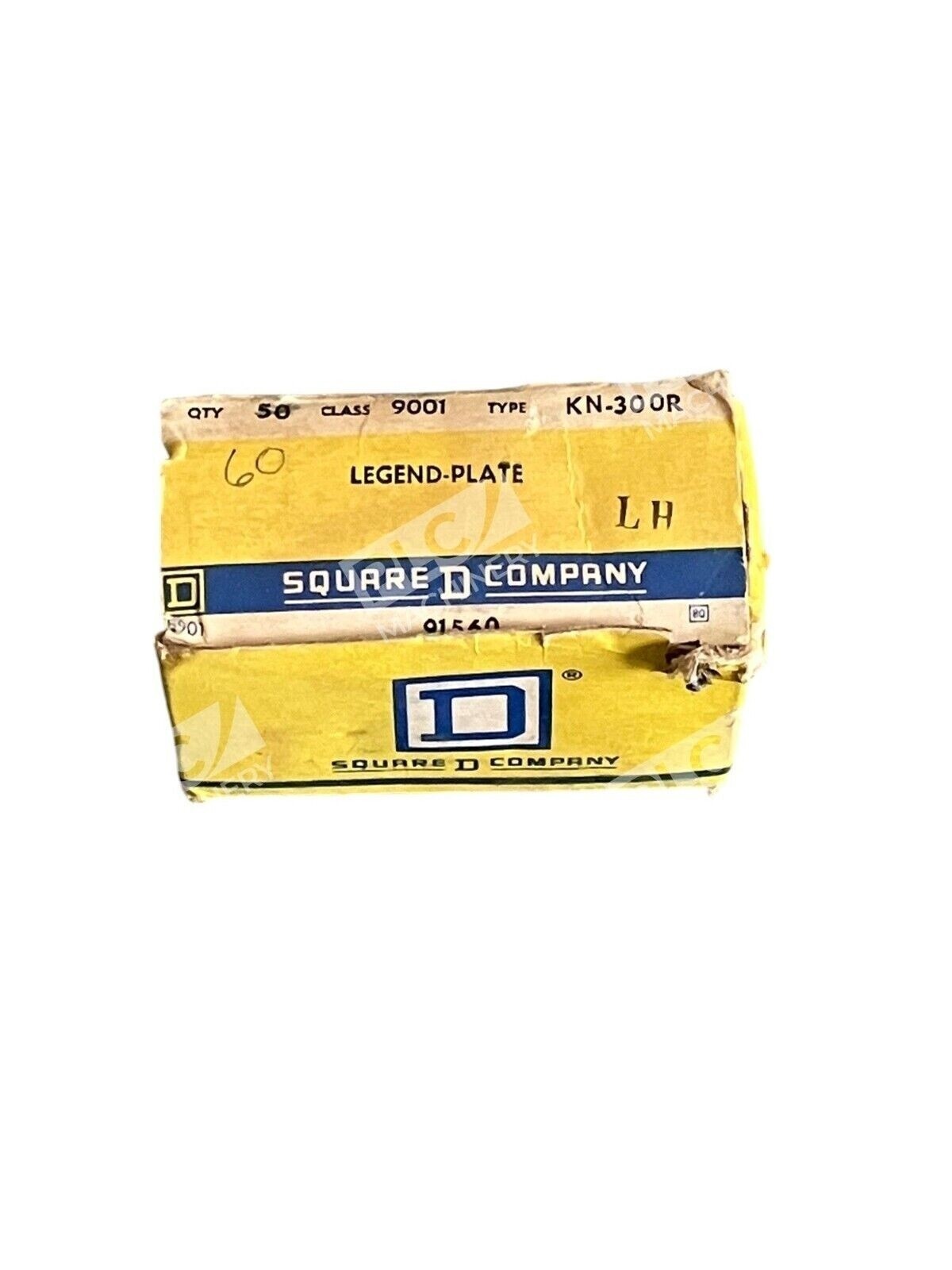 Square D Legend Plate 9001-KN-300R (Box of 50) - Image 2