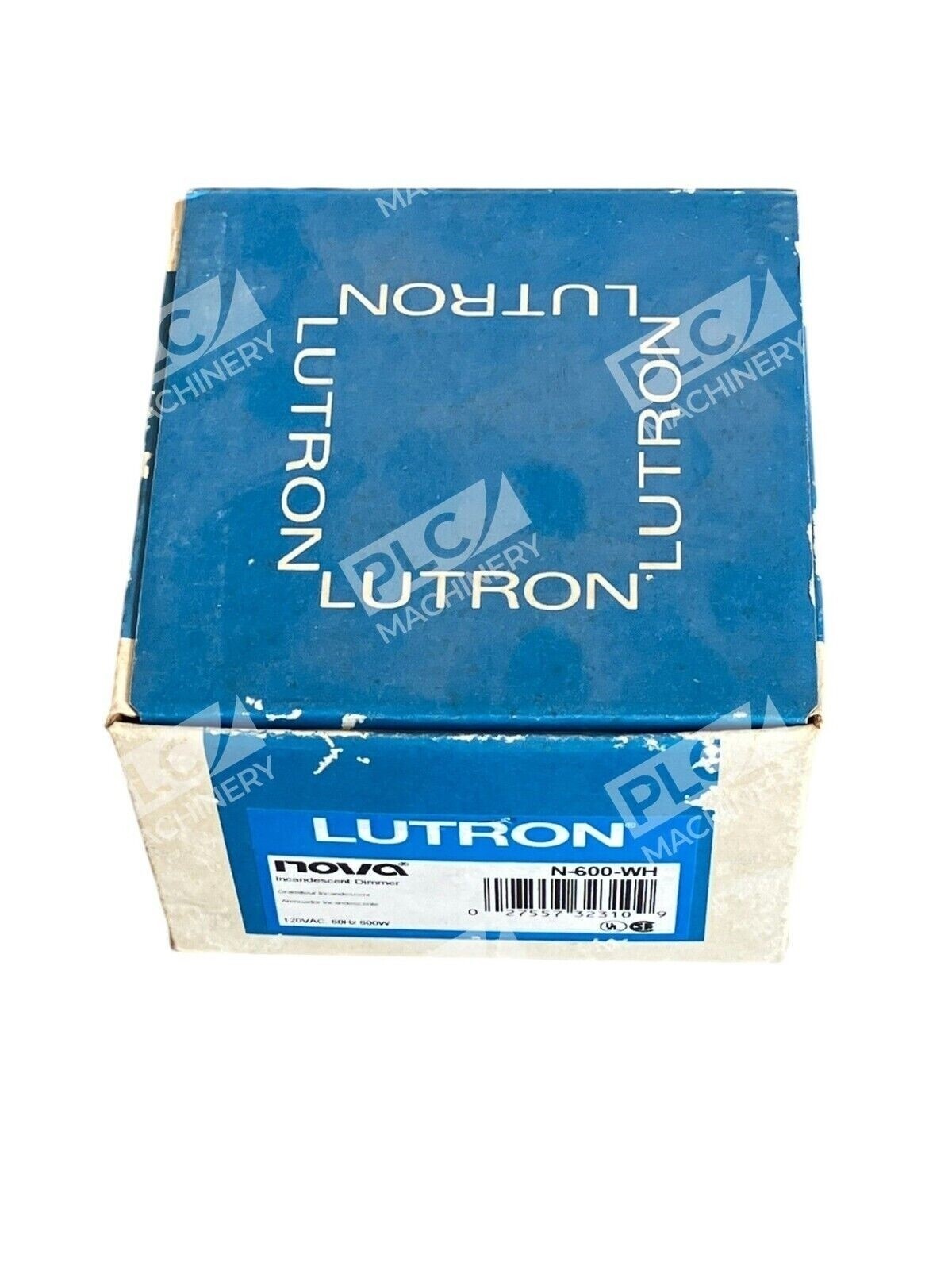 Lutron Nova Incandescent Dimmer 120VAC 60Hz 600W N-600-WH - Image 2