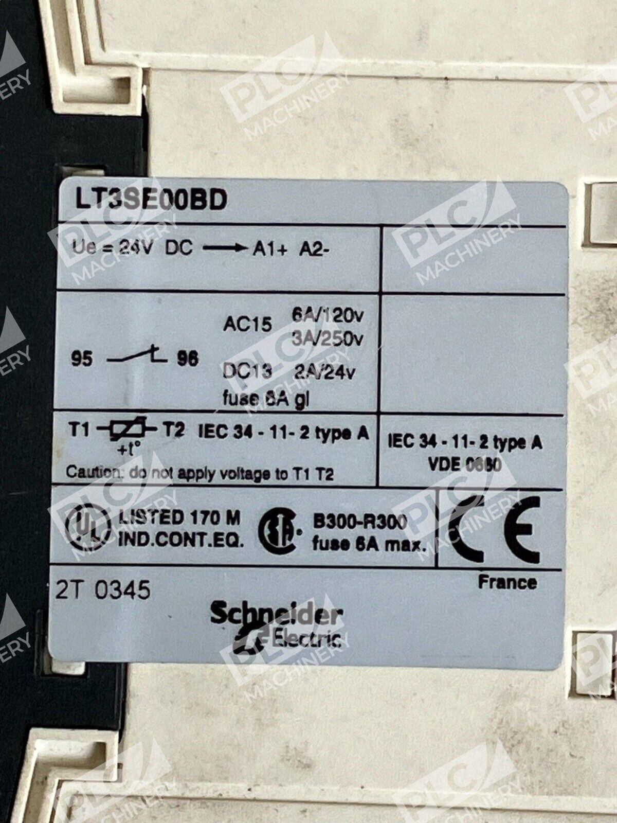 Schneider Electric Relay 24VDC LT3SE00BD - Image 3