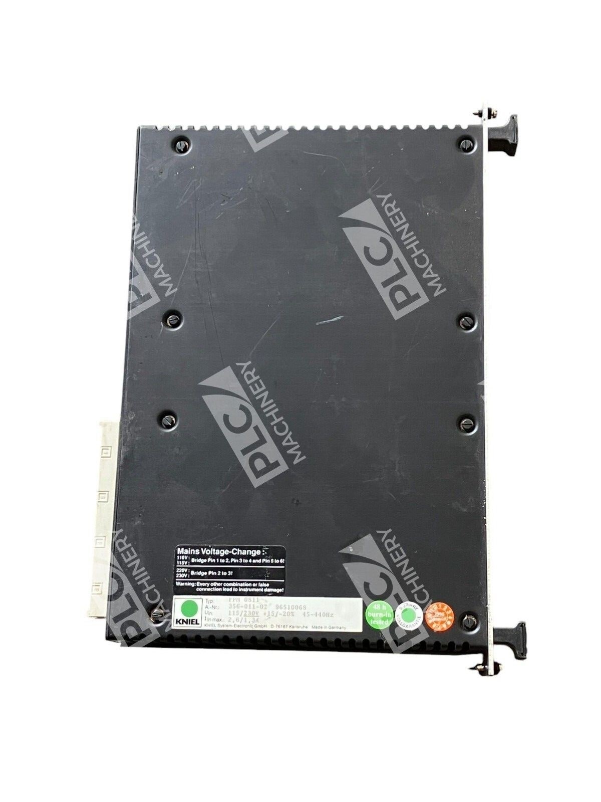 Kniel FPM 0811 - Kniel Power Supply PCB Card 356-011-02 115/230V +15/-20% 45-