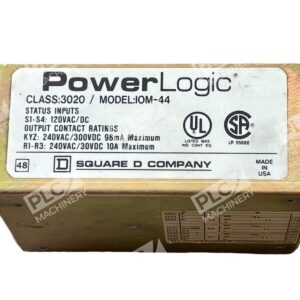 Square D 3020-IOM-44 - Square D PowerLogic I/O Module 3020-IOM-44