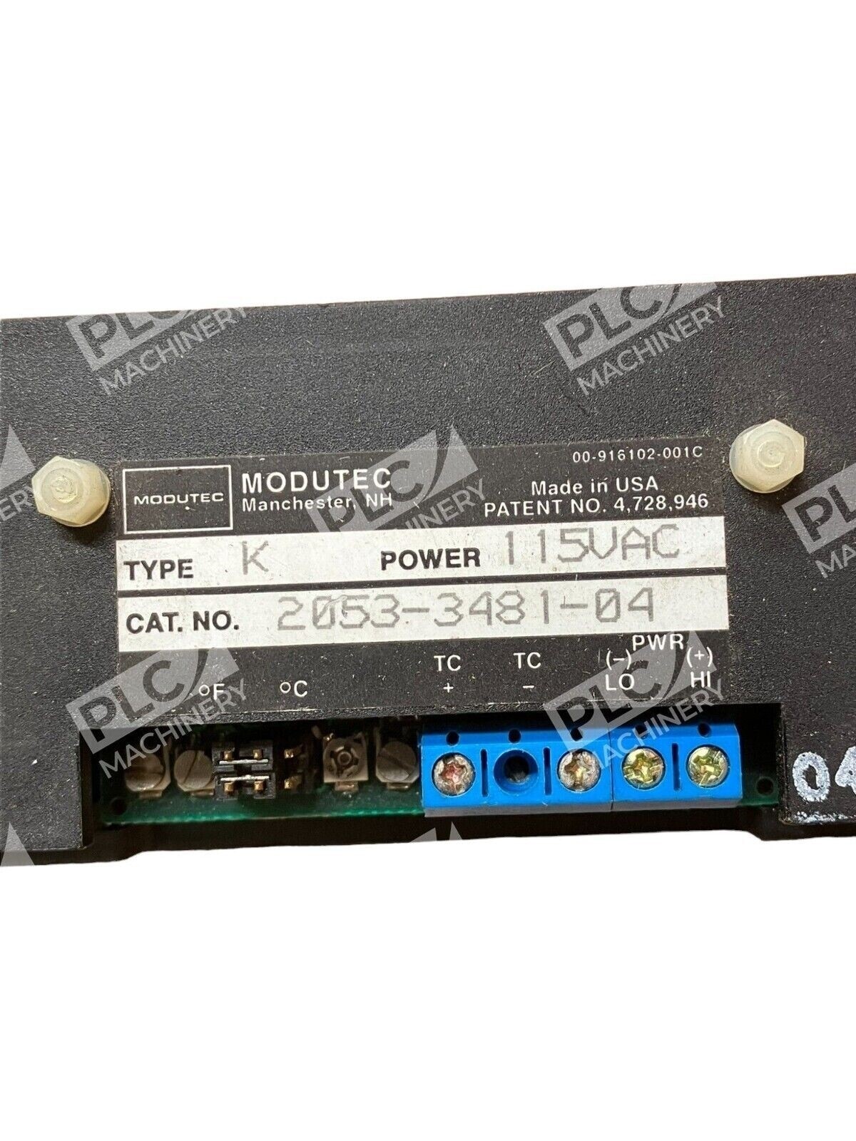 Modutec 2053-3481-04 Type K 115VAC - Image 3