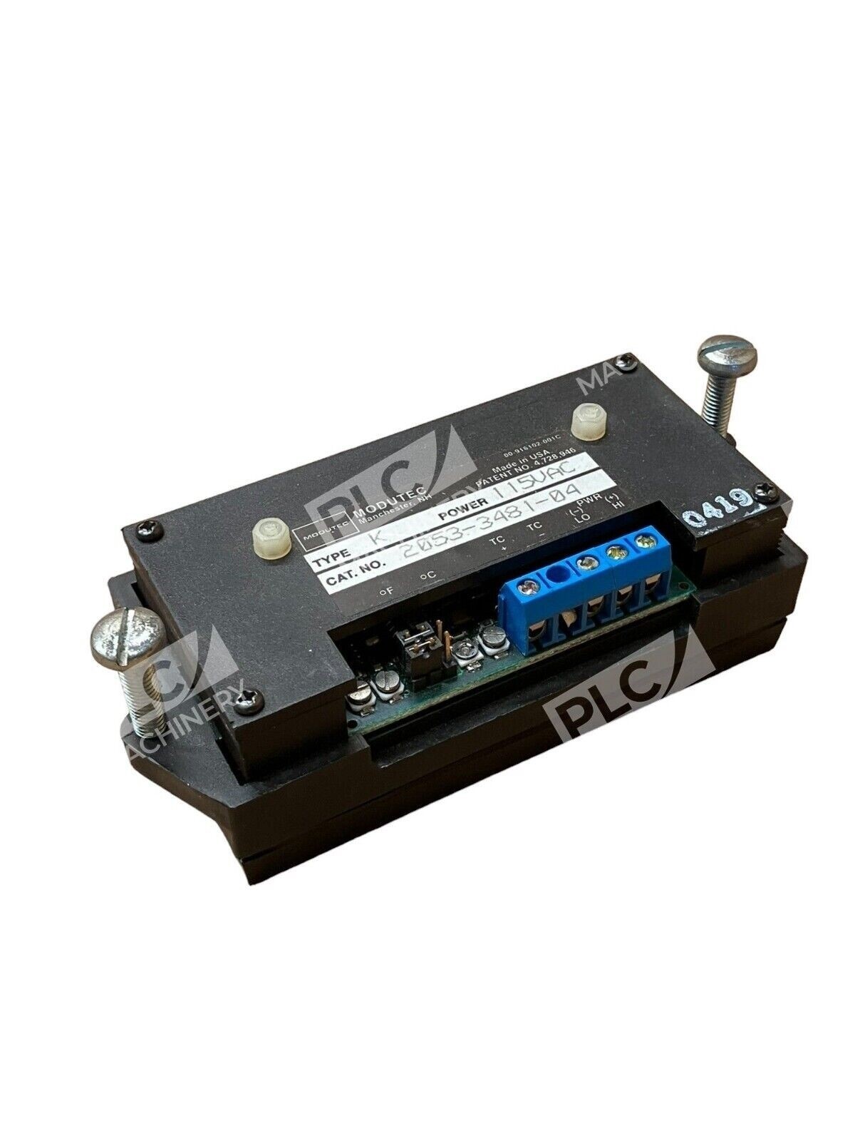 Modutec 2053-3481-04 Type K 115VAC - Image 4