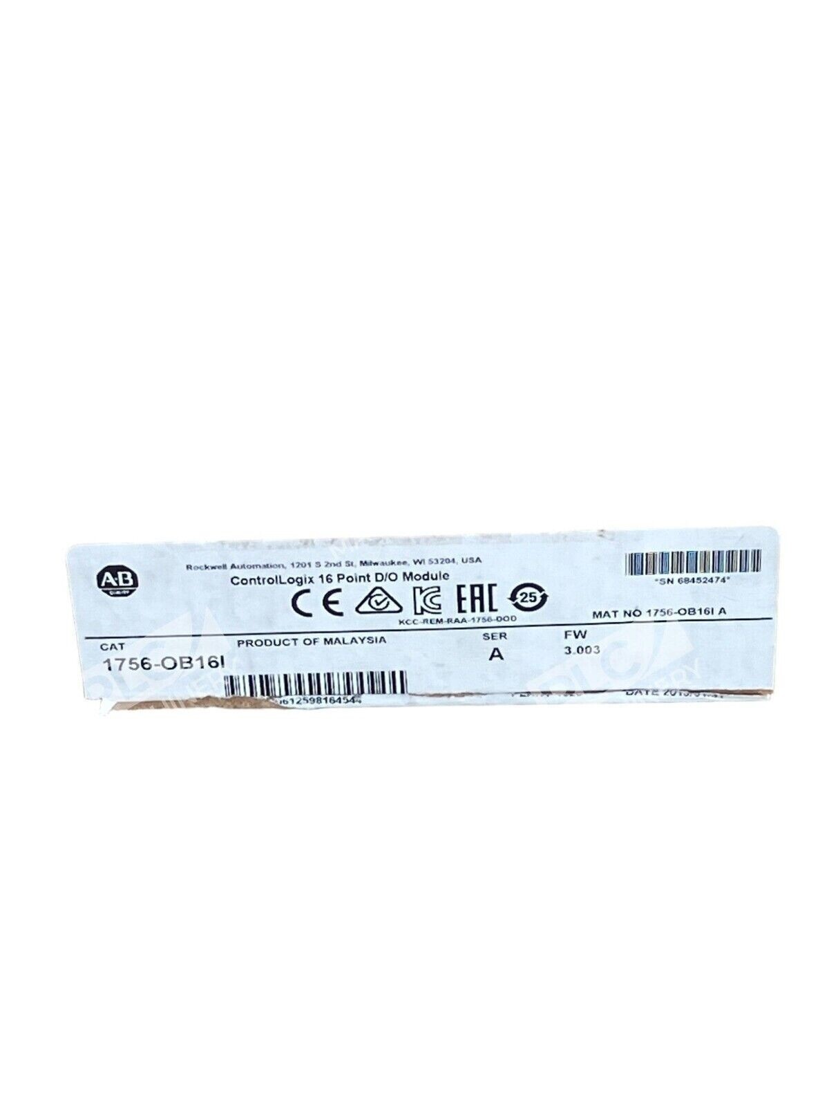 Allen Bradley 1756-OB16I /A - Image 3