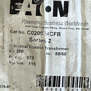 Eaton Cutler Hammer C0200E4CFB - C0200E4CFB - Eaton Cutler Hammer - SER. 2 575V NSMP