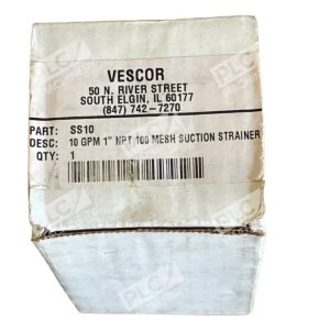Vescor SS10 - Vescor SS10 10GPM 1" NPT 100 Mesh