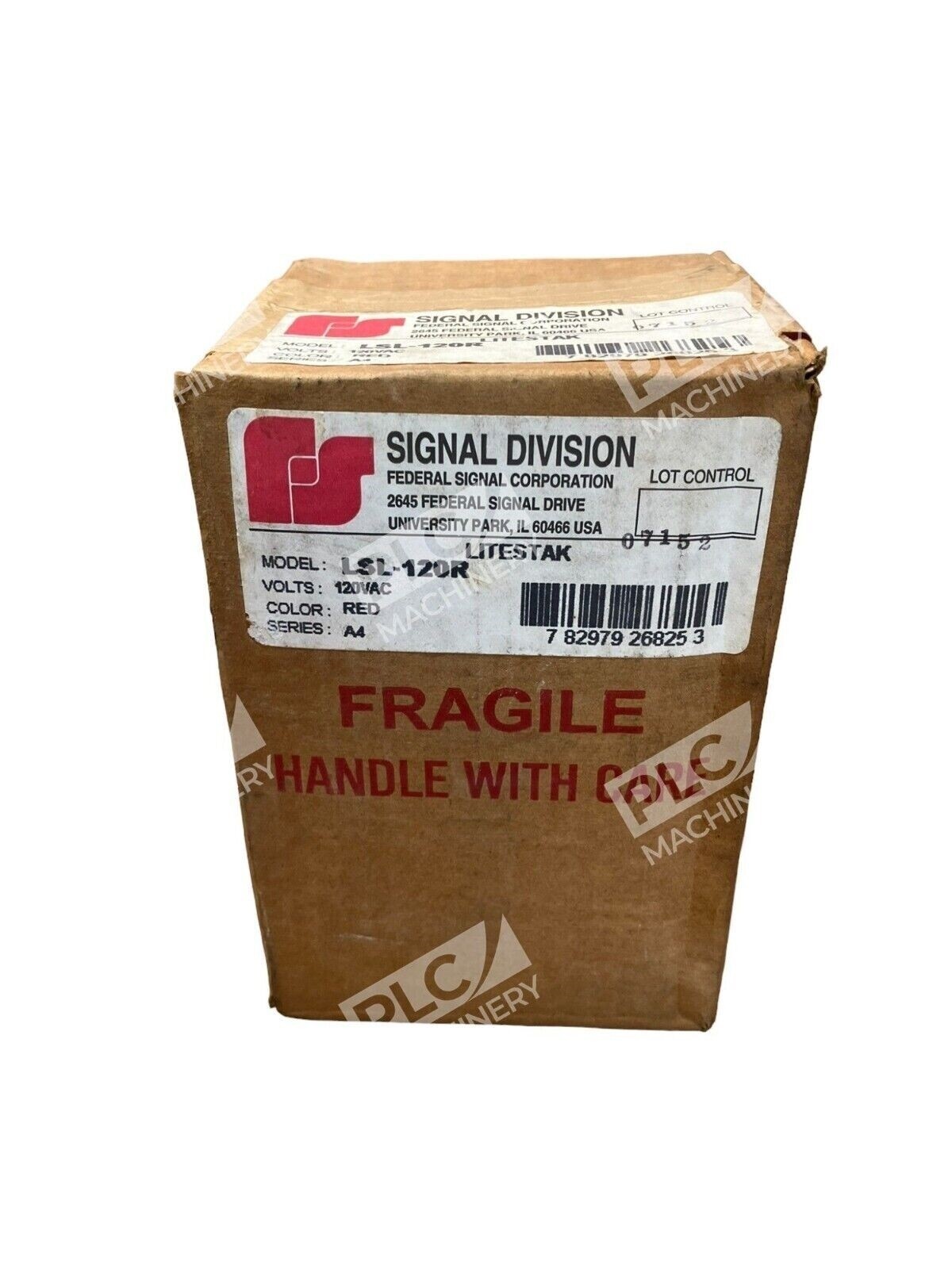 Federal Signal LSL-120R /A4 120VAC Red Litestak - Image 4