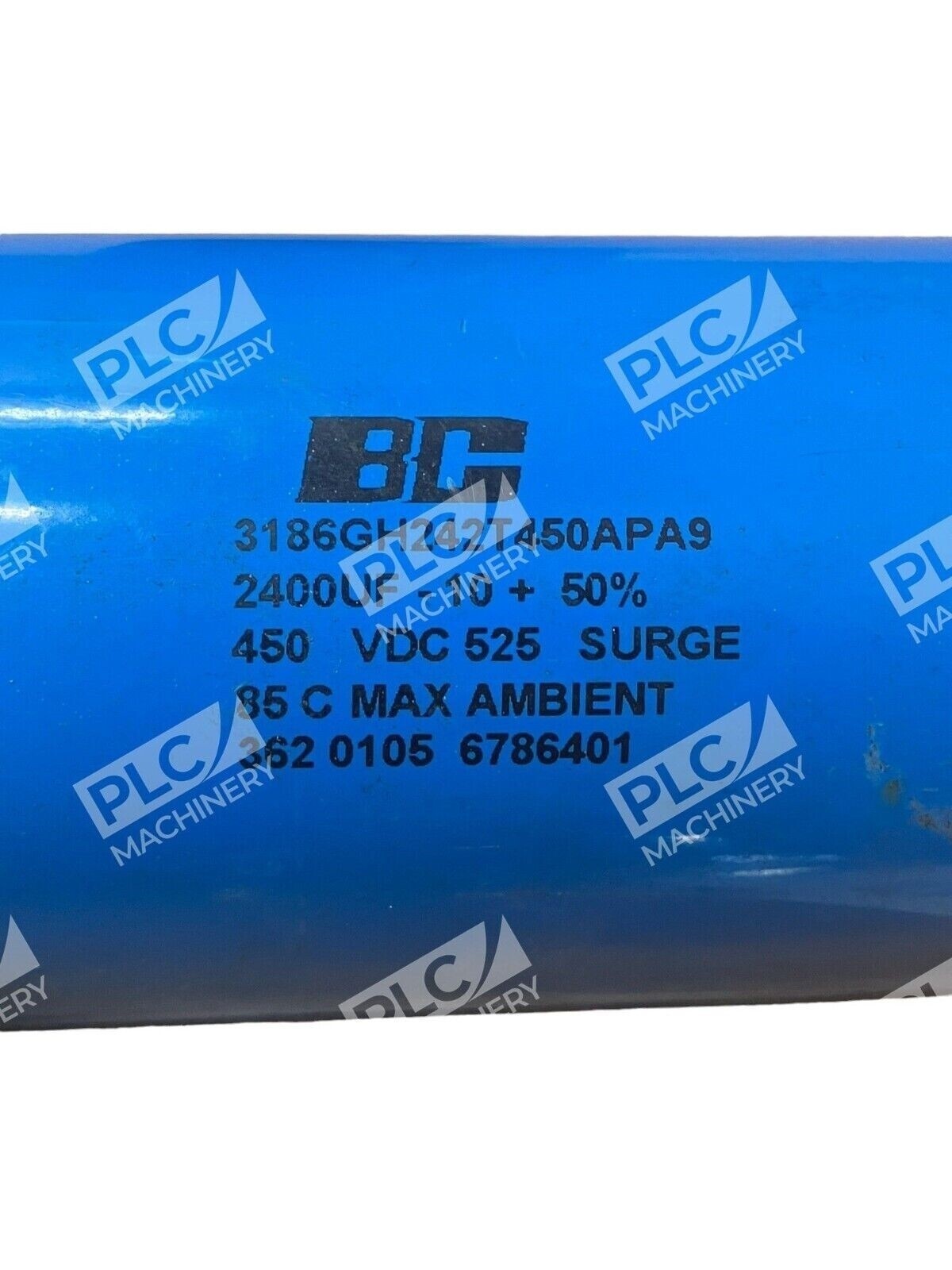 BC 3186GH242T450APA9 450VDC 525 Surge 2400UF-10+50% - Image 3