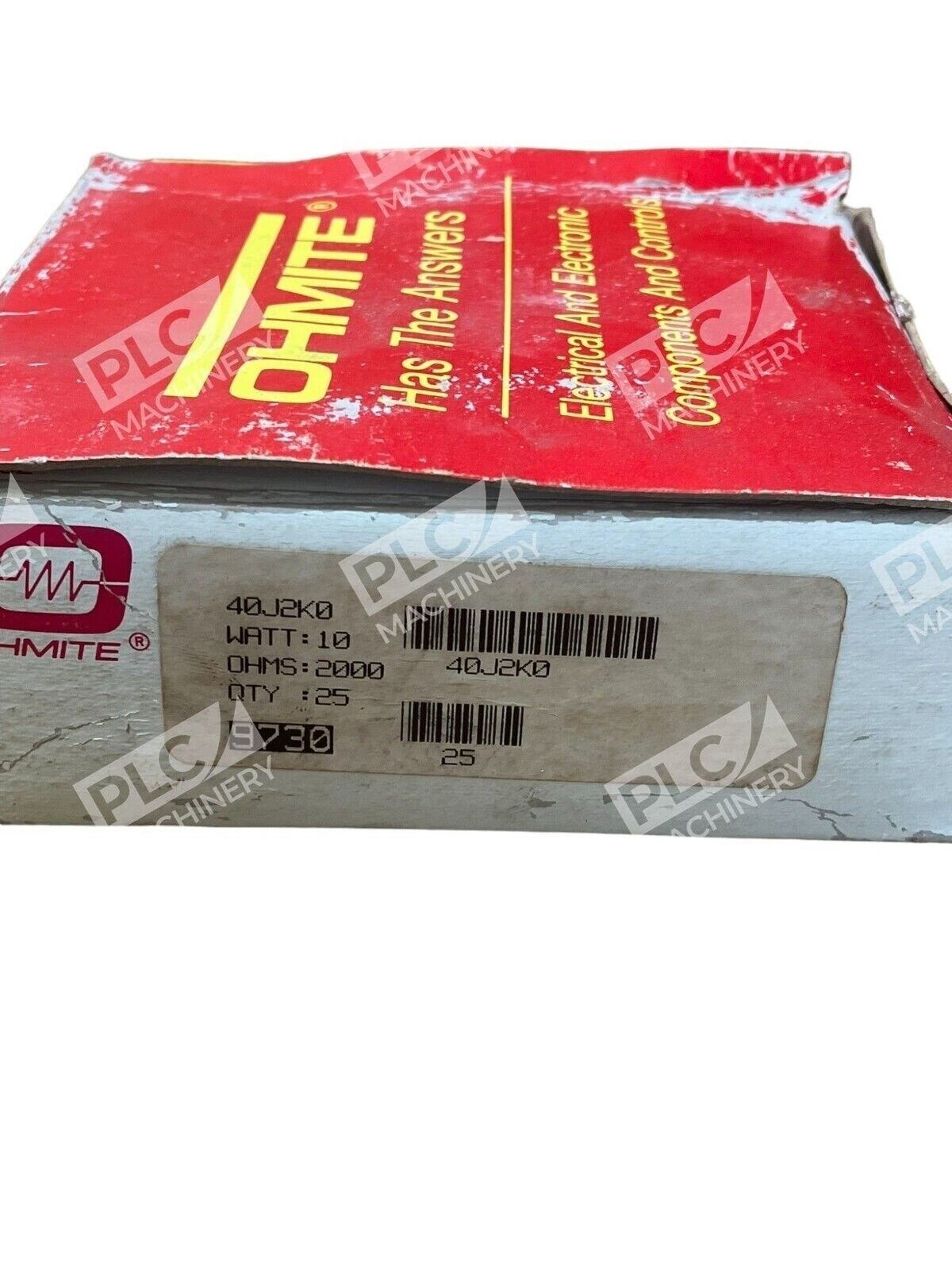 Ohmite 40J2K0 10W 2000Ohms (Box of 25) - Image 3