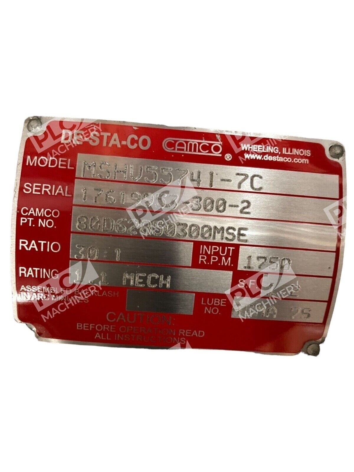 Camco 387P2H28-150 MSHV55741-7C - Image 6