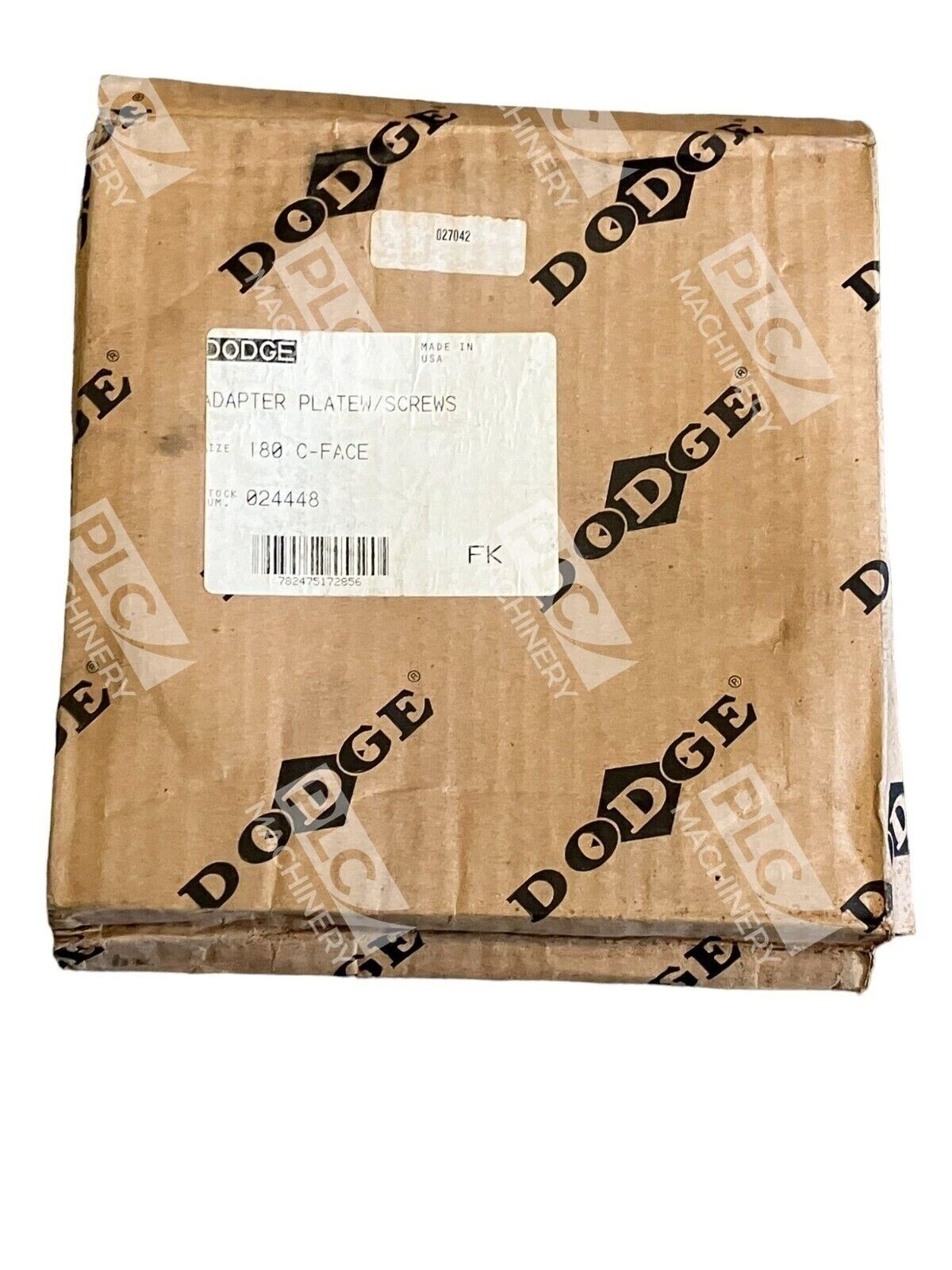 Dodge 024448 Adapter Plate w/ Screws 180 C-Face - Image 2