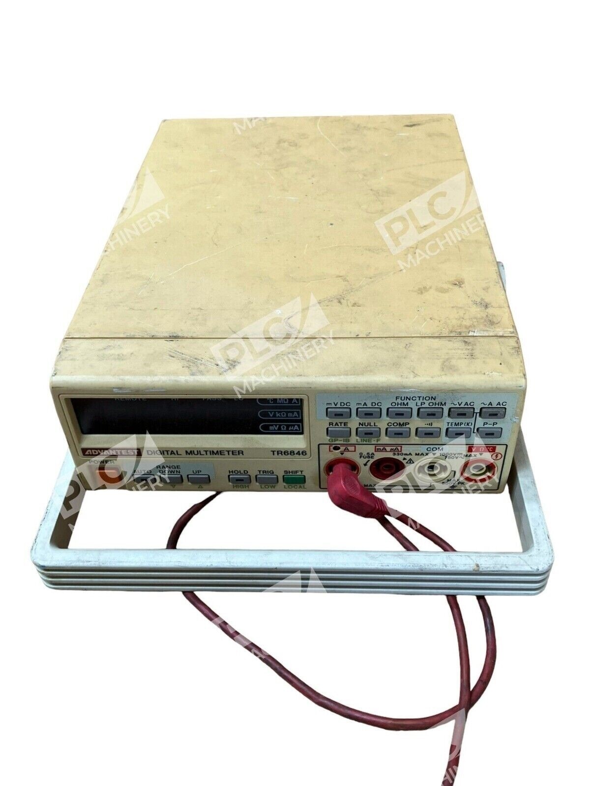 Advantest TR6846 Digital Multimeter TR13009 Digital Comparator Unit - Image 2