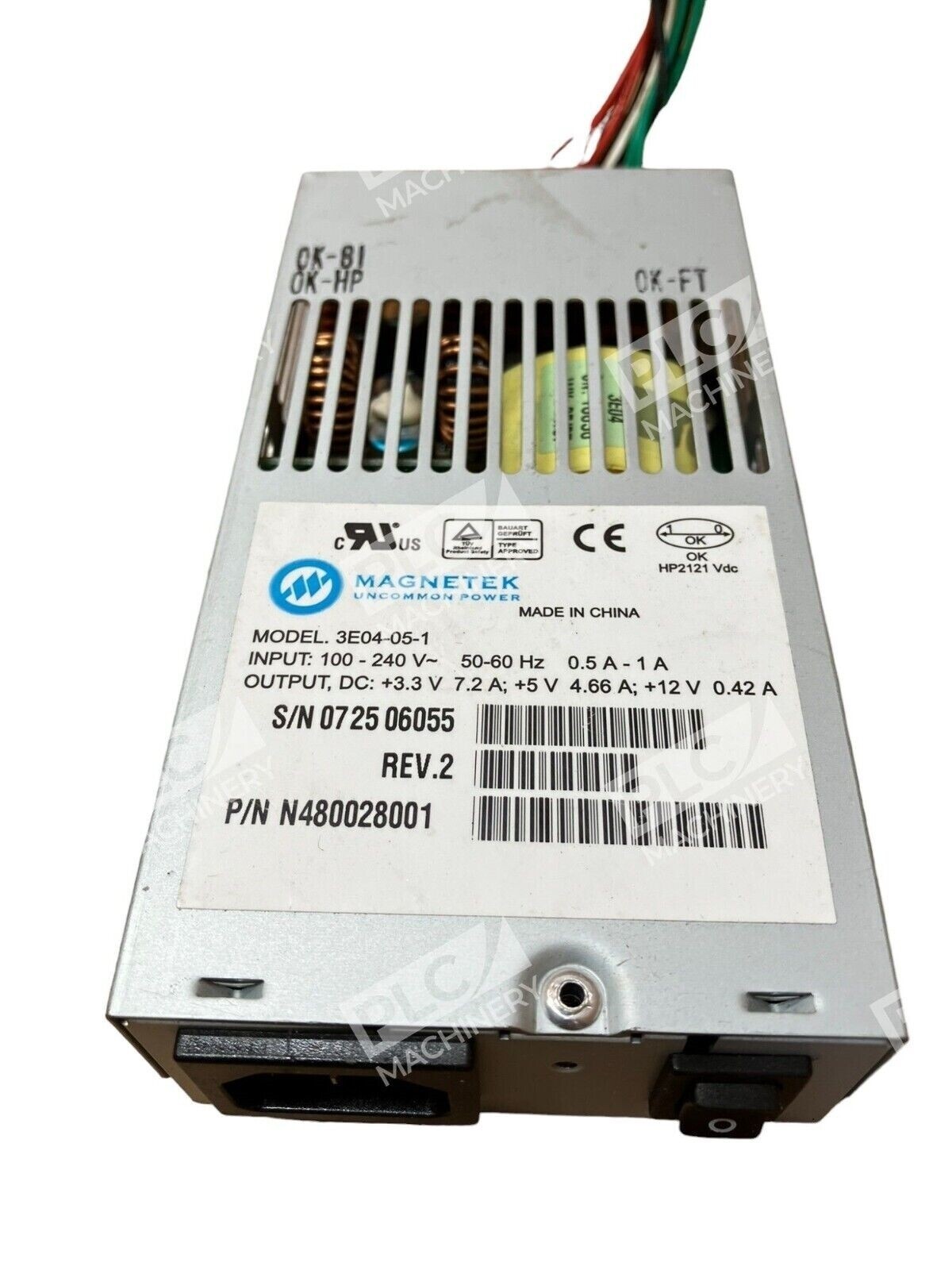 N480028001 - Magnetek - Uncommon Power 3E04-05-1 Power Supply - Image 2