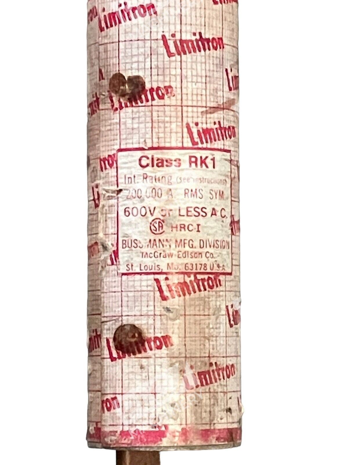 Bussmann Limitron KTS-R150 Fast-Acting Current Limiting Class RK1 Fuse - Image 4