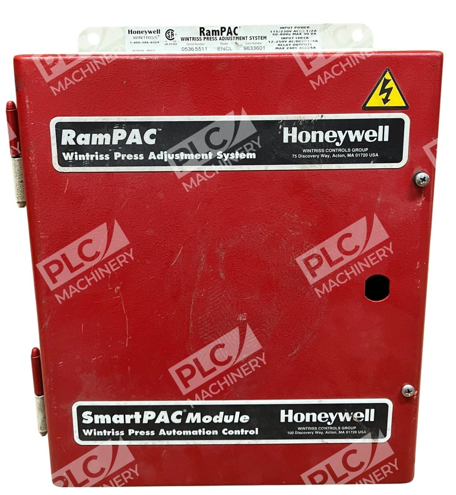 Honeywell 9633601 - Honeywell SmartPAC RamPAC Wintriss Press Adjustment System E