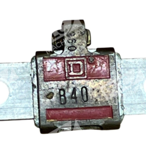 Square D B40 - Square D B40. Thermal Overload Relay B40