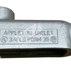 Appleton 3/4 LB Form 35 - Appleton 6 AWG MAX 7.5 Cu In Unilet Conduit Body 3/4 LB Form