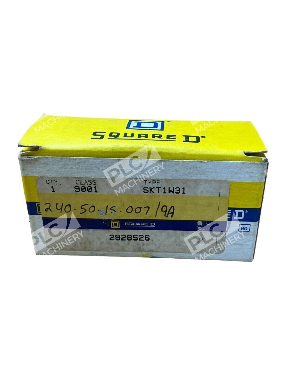 Square D 9001-SKT1W31 - Square D 9001-SKT1W31 White Lens Pilot Light 9001-KA-1 /H