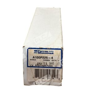 Ferraz Shawmut A100P225-4 - Ferraz Shawmut A100P225-4 Amp-Trap Fuse 25A 1000VAC 100KA IR