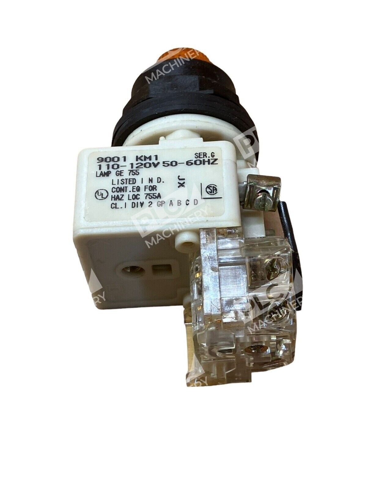 Square D 9001-SKT1A31 Amber Lens Pilot Light 9001-KA-1 /H - Image 5