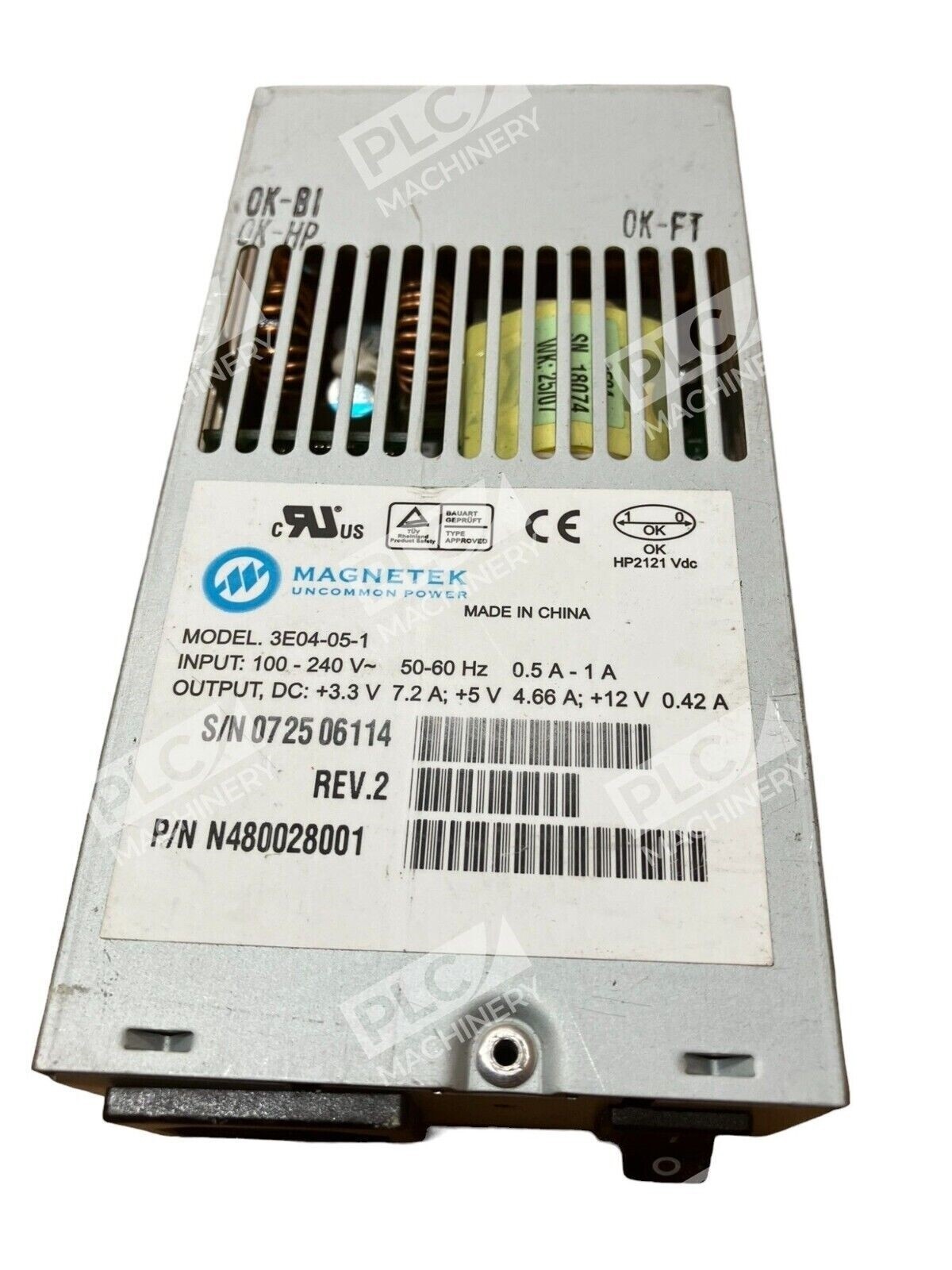 E04-05-1 - Magnetek - 3E04-05-1 Power Supply N480028001 - Image 3