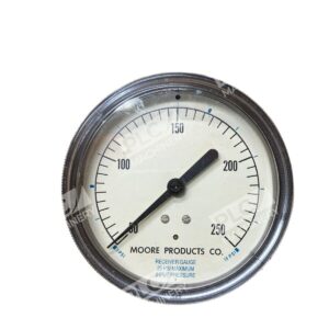 Moore Receiver Gauge 25PSI Maximum Input Pressure 0-250 - SM-023616 - Ashcroft - Moore Receiver Gauge 25PSI Maximum In