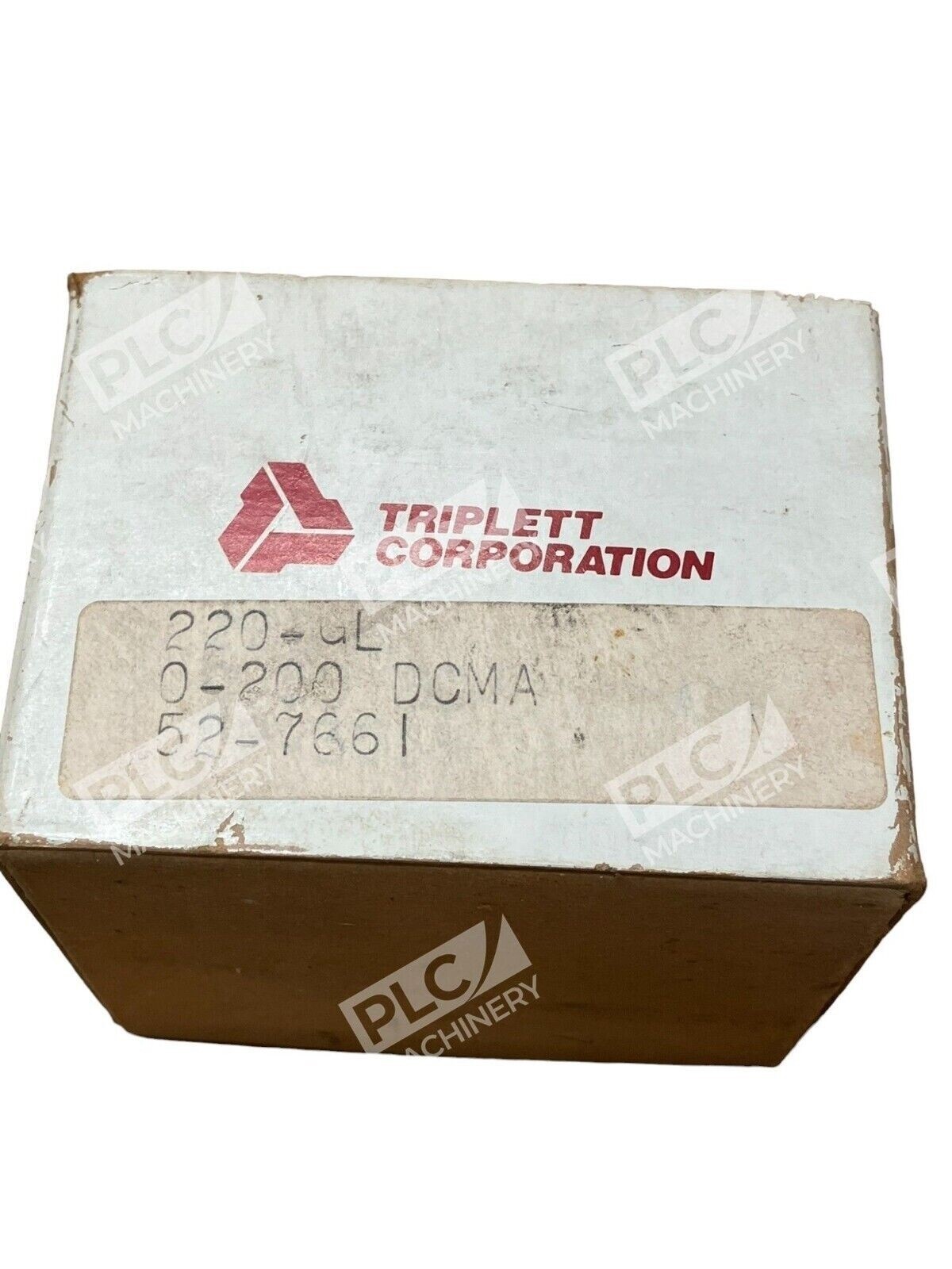 Triplett 220-GL Panel Meter 0-200DCMA 52-7661 - Image 3