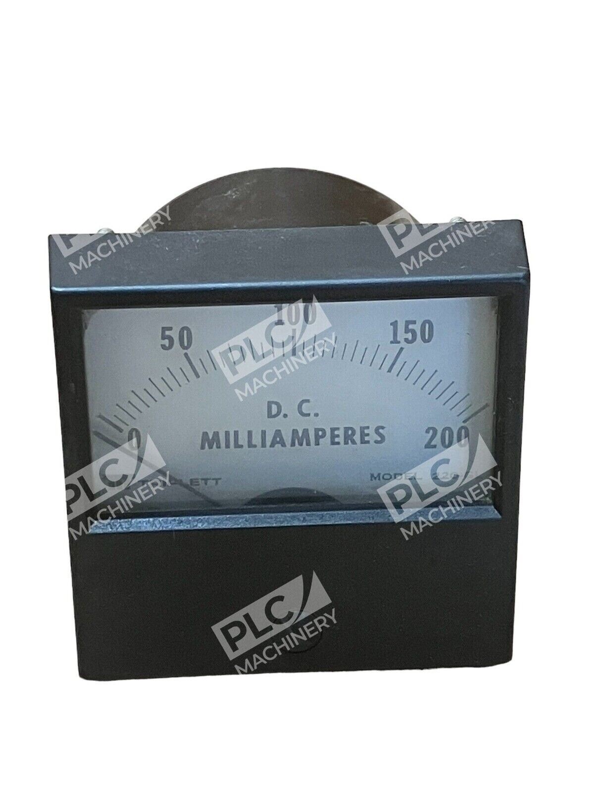 Triplett 220-GL Panel Meter 0-200DCMA 52-7661 - Image 4