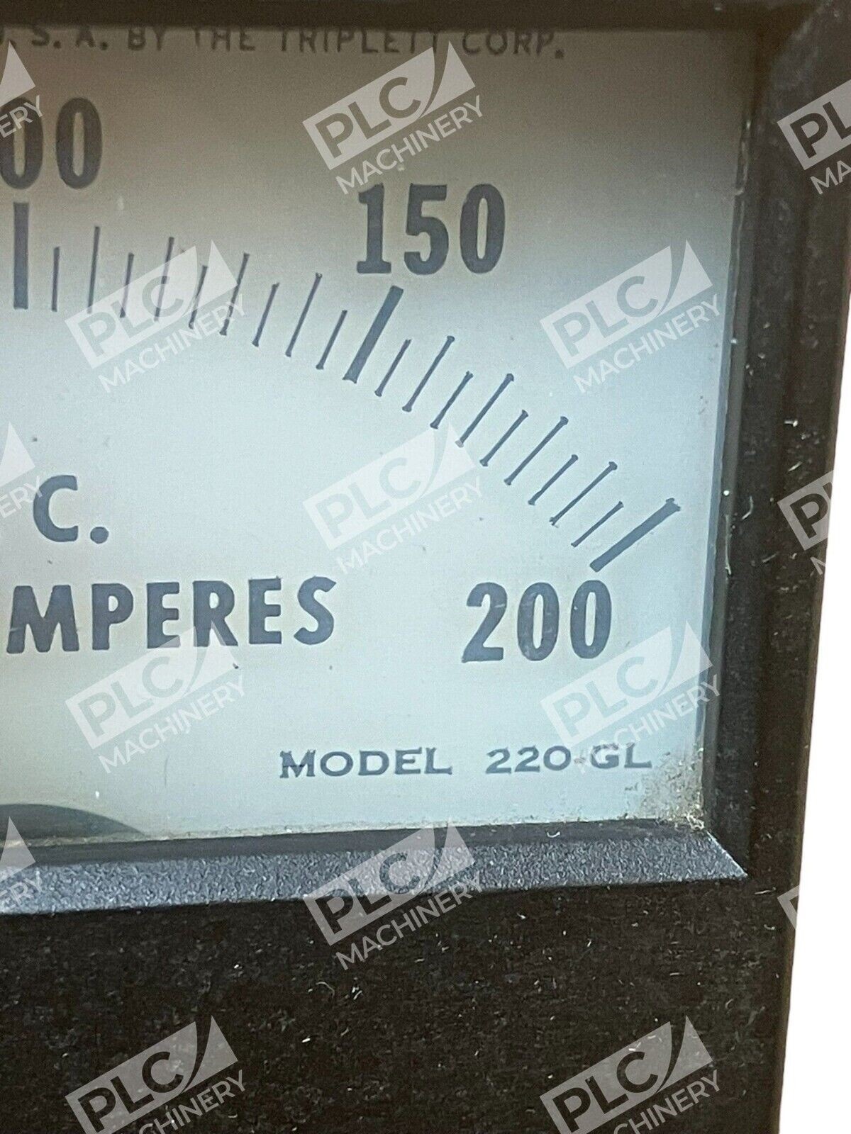 Triplett 220-GL Panel Meter 0-200DCMA 52-7661 - Image 5
