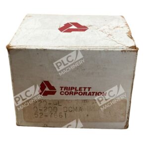 Triplett 220-GL - Triplett 220-GL Panel Meter 0-200DCMA 52-7661