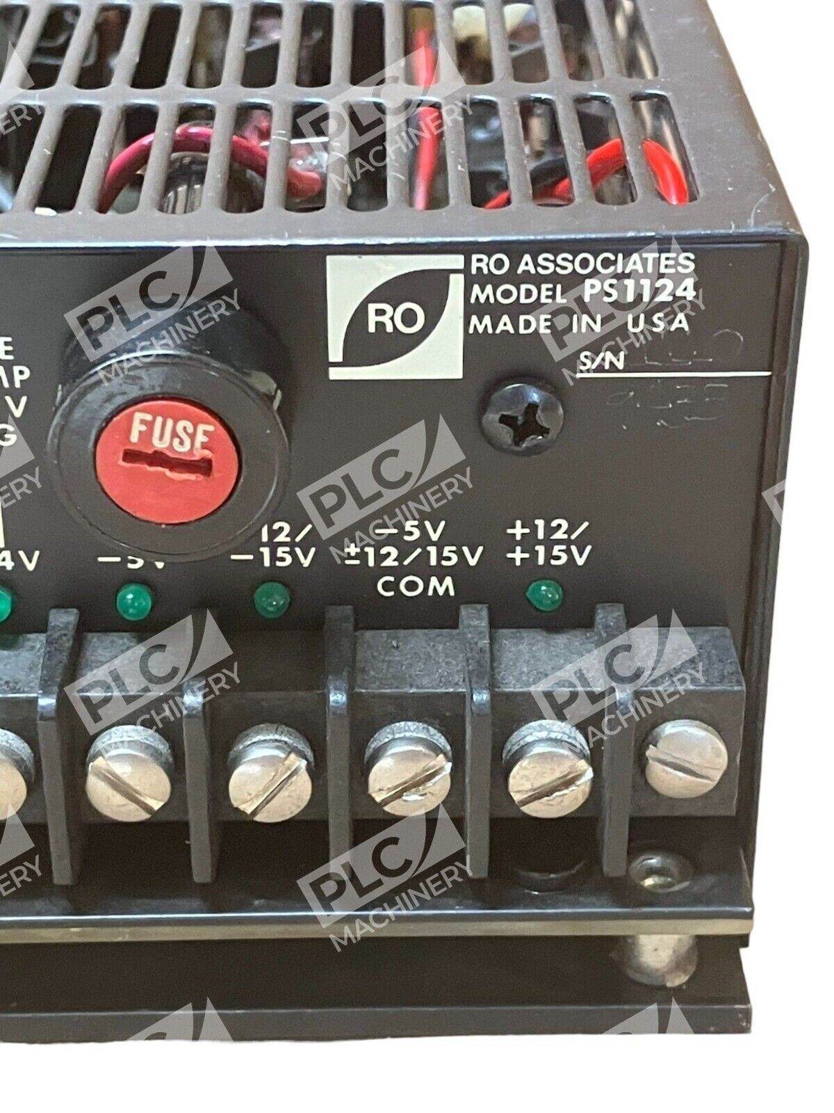 RO Associates PS1124 Power Supply FM001458 - Image 5