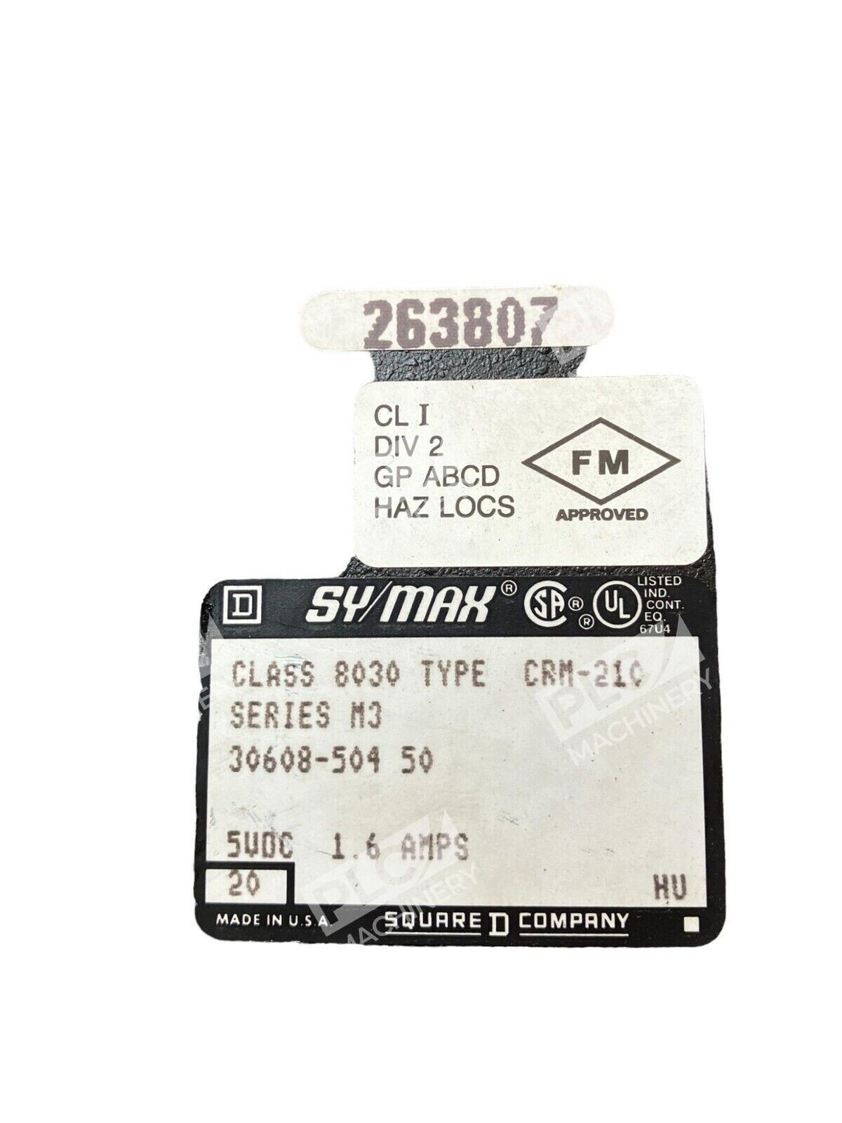 Square D 8030-CRM-210 /M3 SY/MAX I/O Interface Module 1.6A 5VDC 30608-504 50 - Image 3