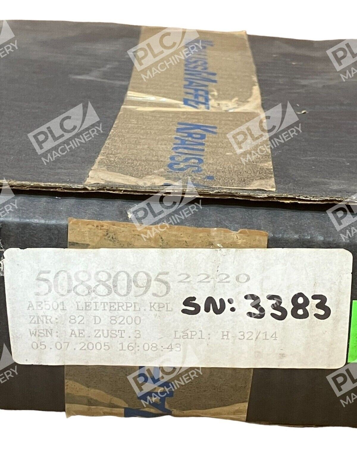 Krauss Maffei 5088095 2220 PC Board AE501 - Image 3