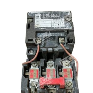 Square D 8536 SEG-2 - Square D 8536 SEG-2 Nema Size 0 Starter 600VAC