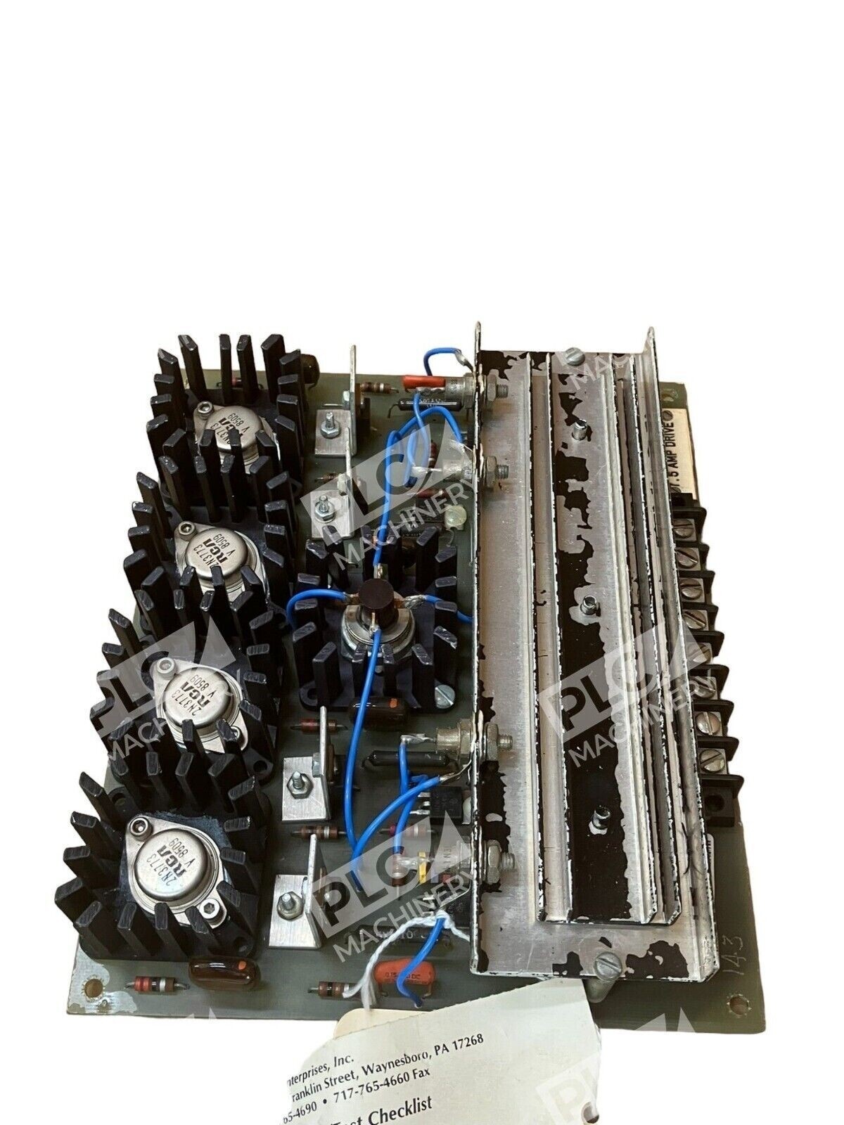 HMW Enterprises PC Board RMA 6243 10/97 - Image 2