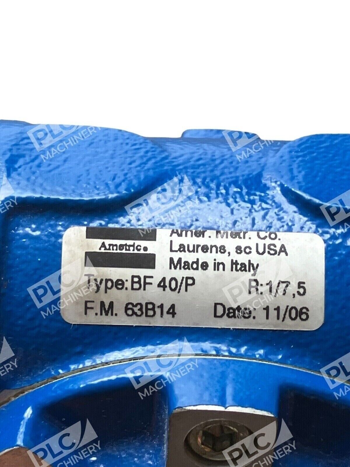 Ametric BF 40/P 63B14 R: 1/7.5 F.M. Reducer - Image 3