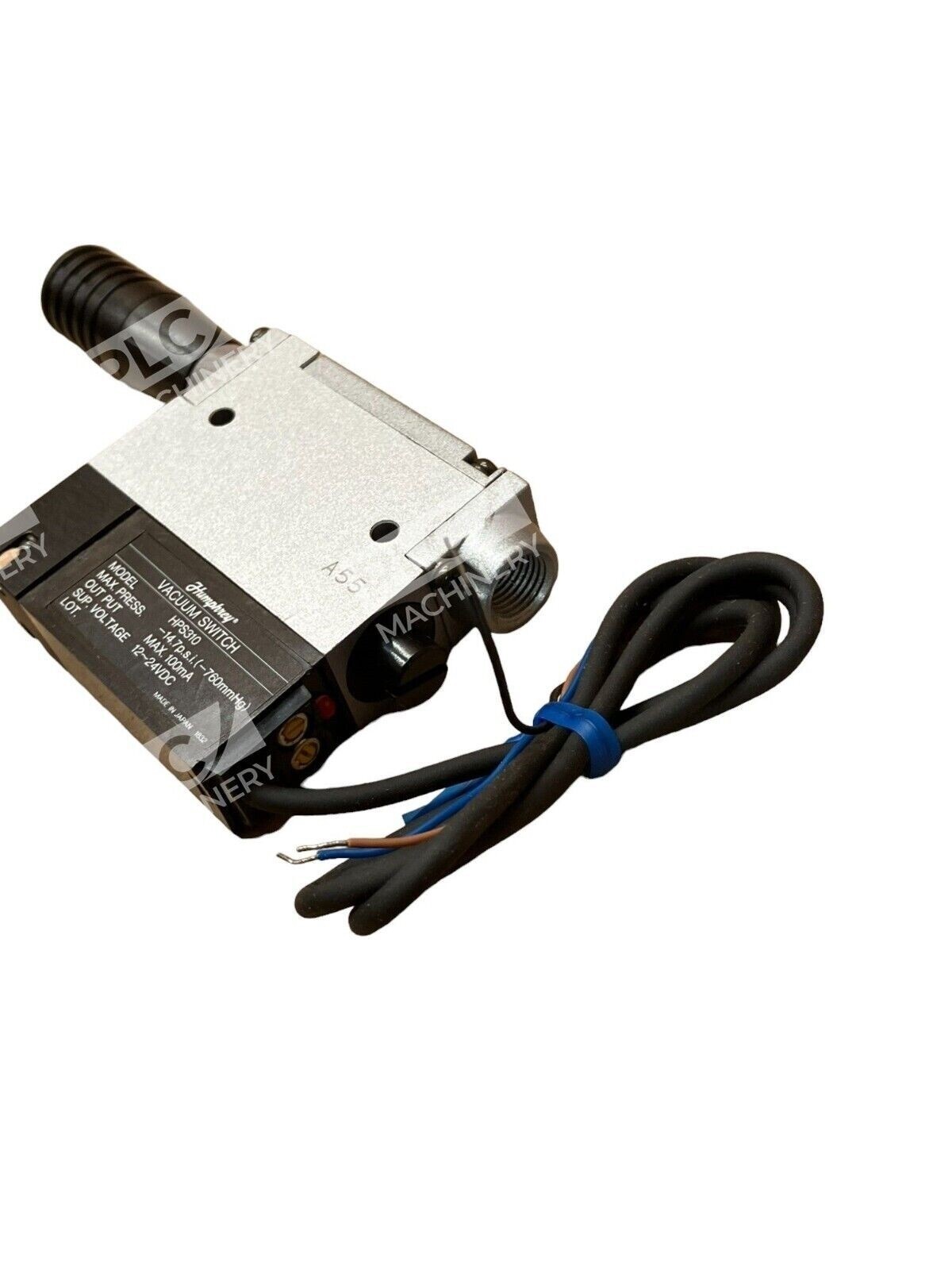 Humphrey HMEDT07-E Vacuum Ejector w/ HPS310 Vacuum Switch - Image 6