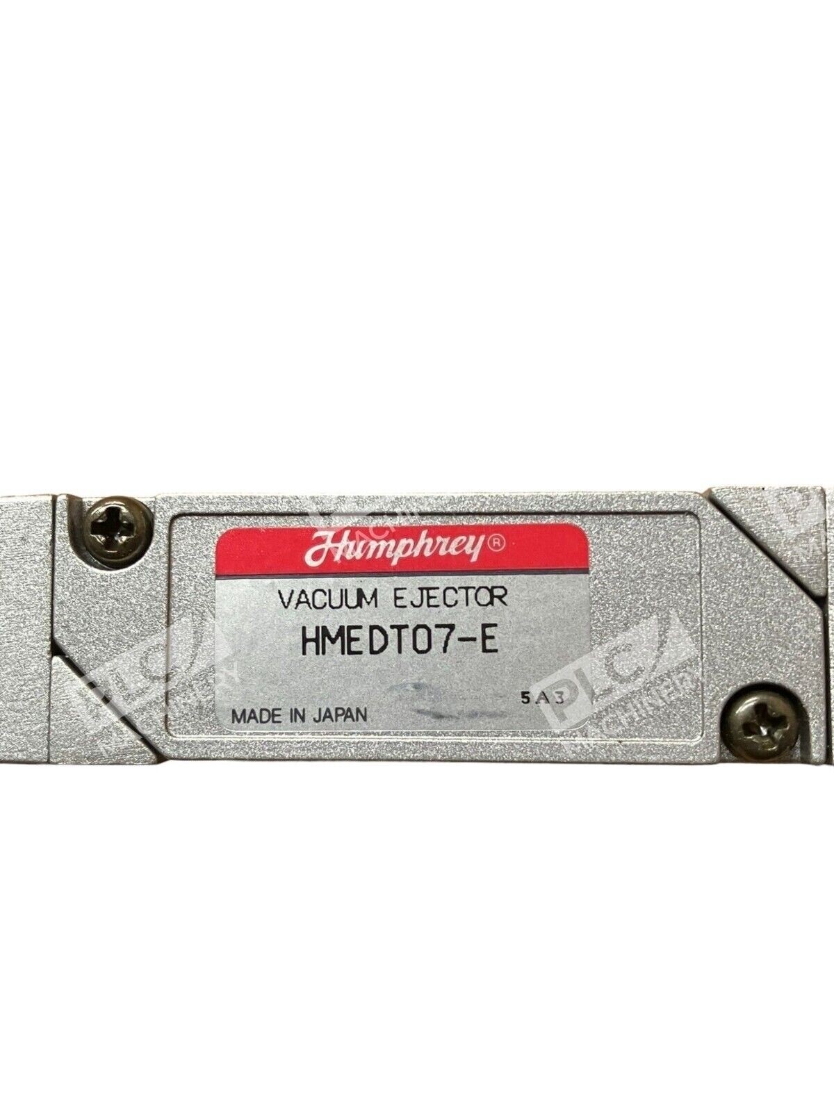 Humphrey HMEDT07-E Vacuum Ejector w/ HPS310 Vacuum Switch - Image 4