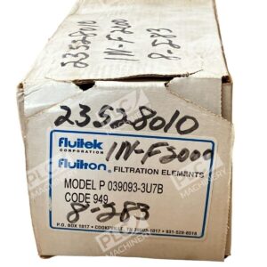 Fluitek P 039093-3U7B - Fuitek P 039093-3U7B Fluitron Hydraulic Filtration Element 9