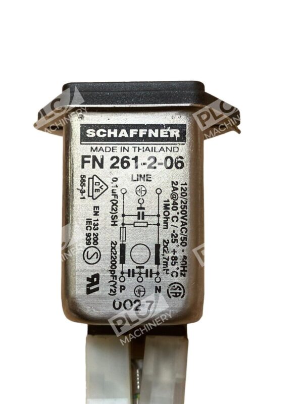 Schaffner FN 261-2-06 2A IEC C14 Inlet Plug