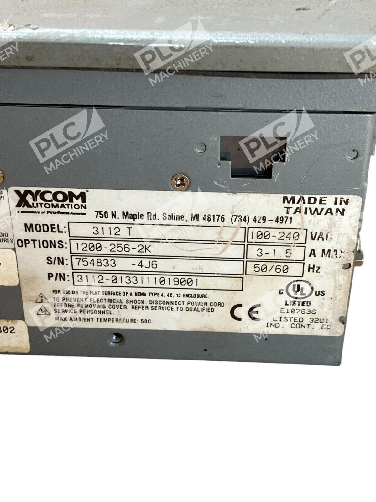 Xycom Automation 3112T-1200-256-2K Operator Interface - Image 4