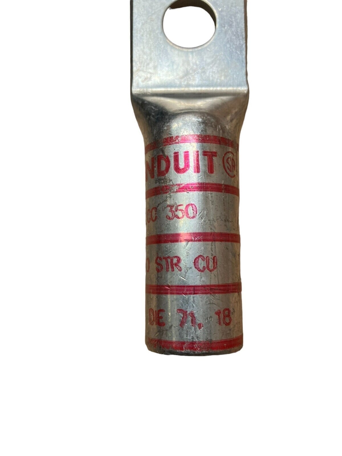 Panduit LCC350-12-X Copper Lug Long Barrel (Box of 5) - Image 6