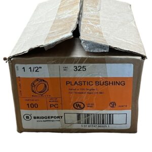Bridgeport 325 - Bridgeport 325 Plastic Bushing 1-1/2" Rated for 105 Degree C